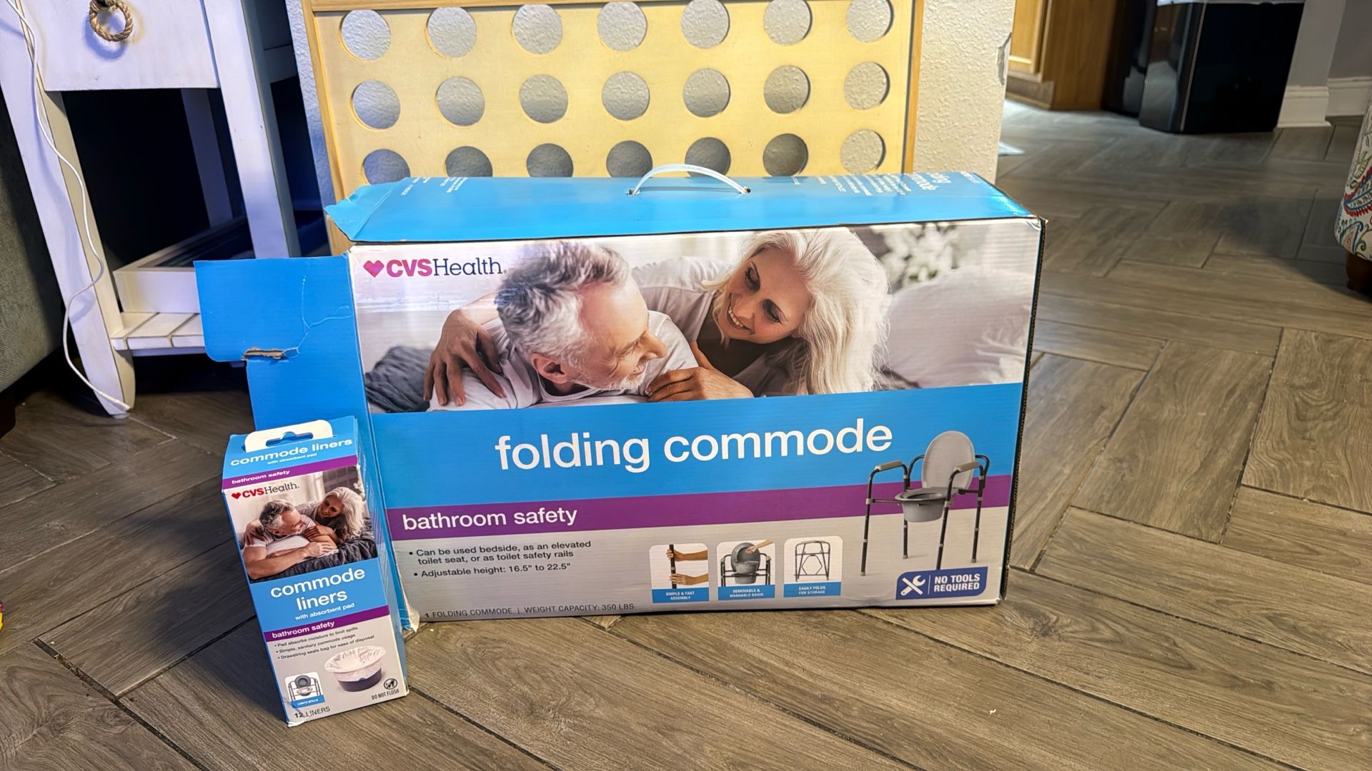 Folding Portable Commode