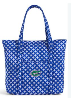 New Vera Bradley Florida Gators Quilted Tote Bag