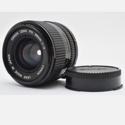Canon 35mm FD F2 MF lens(Vintage)