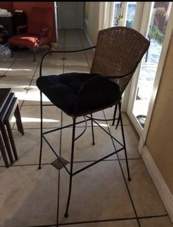 4 Bar Chairs w/ Cushion ($25 Each) height 42” & Seat 29 height