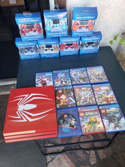 Box Included, cables. 1 S3aled control & 2020 PS4 Pro Playstation 4 Premium edition $420 firm. $20! Per Game 3 for $50! 7 for $100!. $35! Extra contro