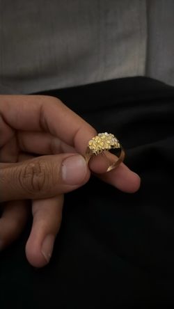 Gold Nugget ring 10k