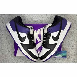 Nike Dunk SB Low Court Purple 11.5 Men