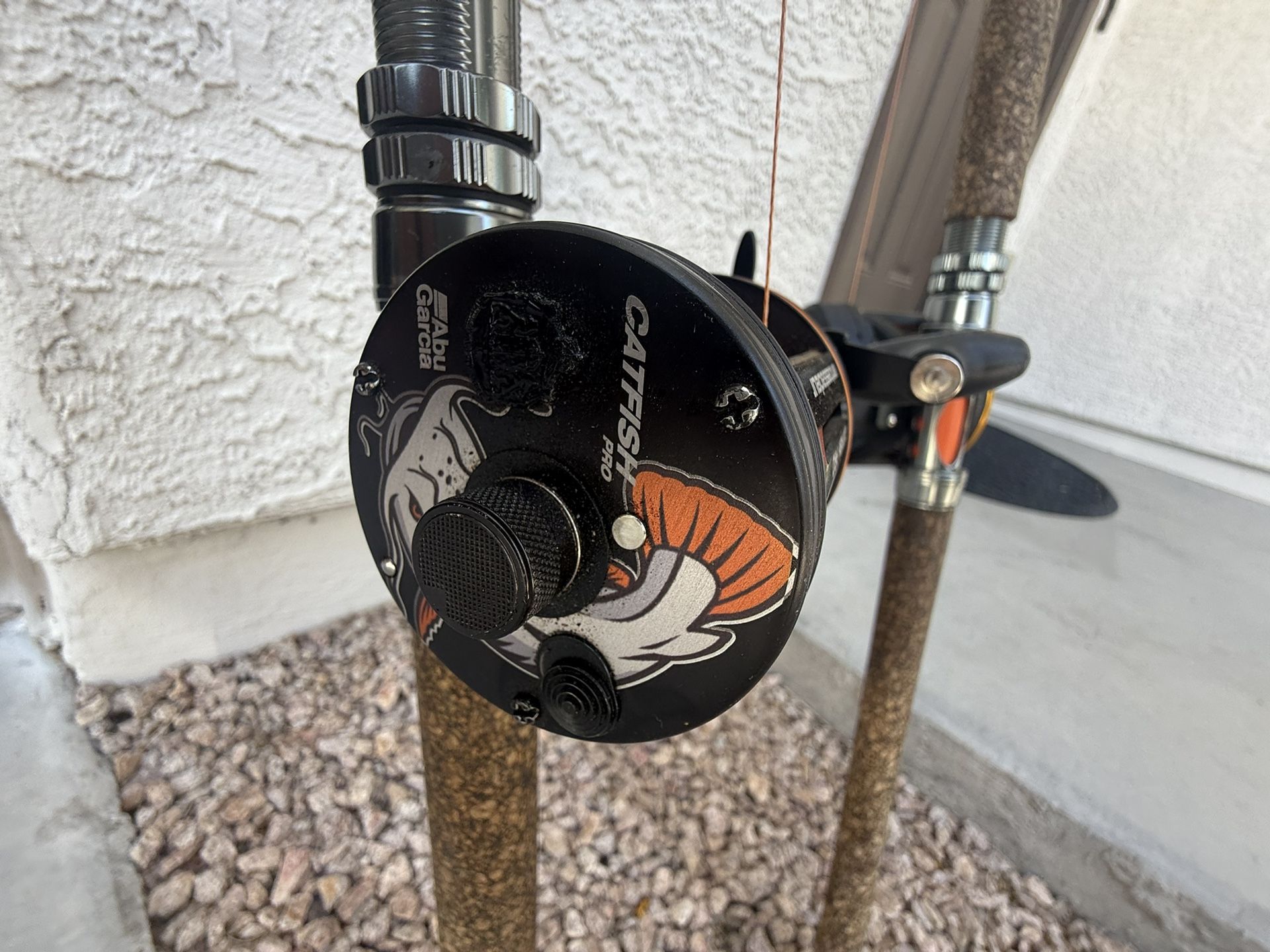 Whisker Seeker Abu Garcia Catfish Pro Fishing Rod Fishing Reel