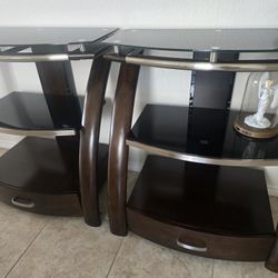 Muebles De Madera Y Vidrio