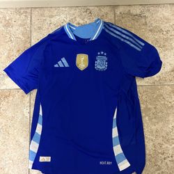 Adidas Argentina Authentic 2024 Away Soccer Jersey - Men's /SmallMedium ~ IP8384