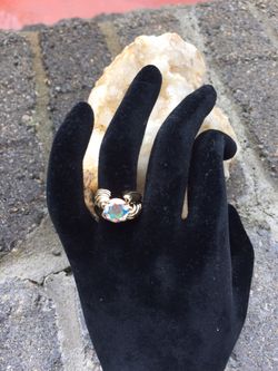 Vermeil STER Mystic CZ Ring 5