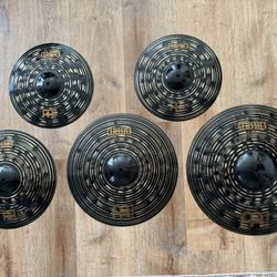 Meinl Dark Classic Custom Cymbals & Gator Case