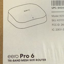 Eero Pro 6 Triband Router
