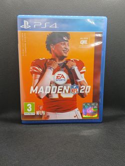 Madden NFL 20 PlayStation 4 Mint