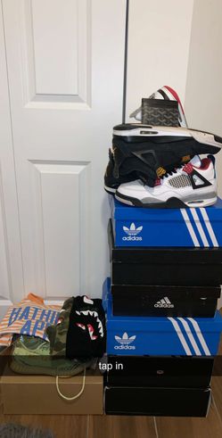 bape yeezys raf simmons vlone burberry goyard jorsans