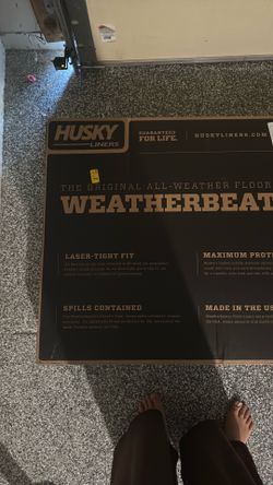 HUSKY liners floor liner for 2023 F150