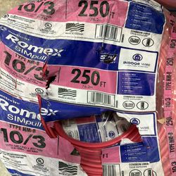 New Romex Wire 10/3