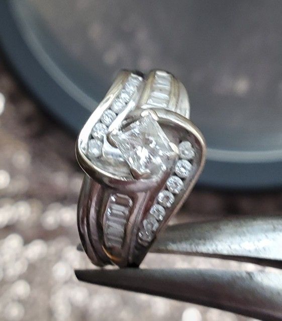 Diamond Wedding Set