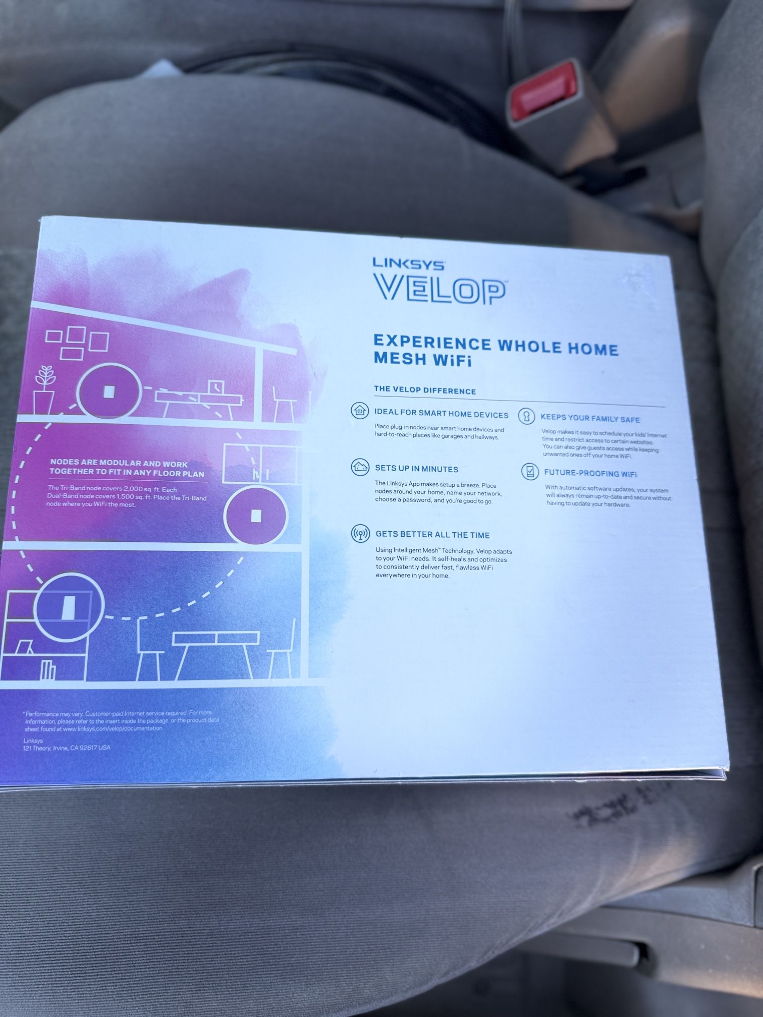 Linksys Velop AC4800 Tri-Band Intelligent Whole home wifi system📲📲