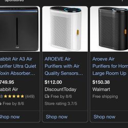 Aroeve Air Purifier 