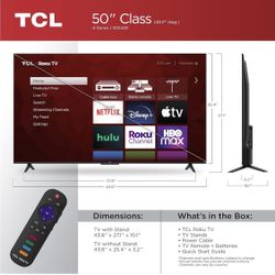 50” Smart TV
