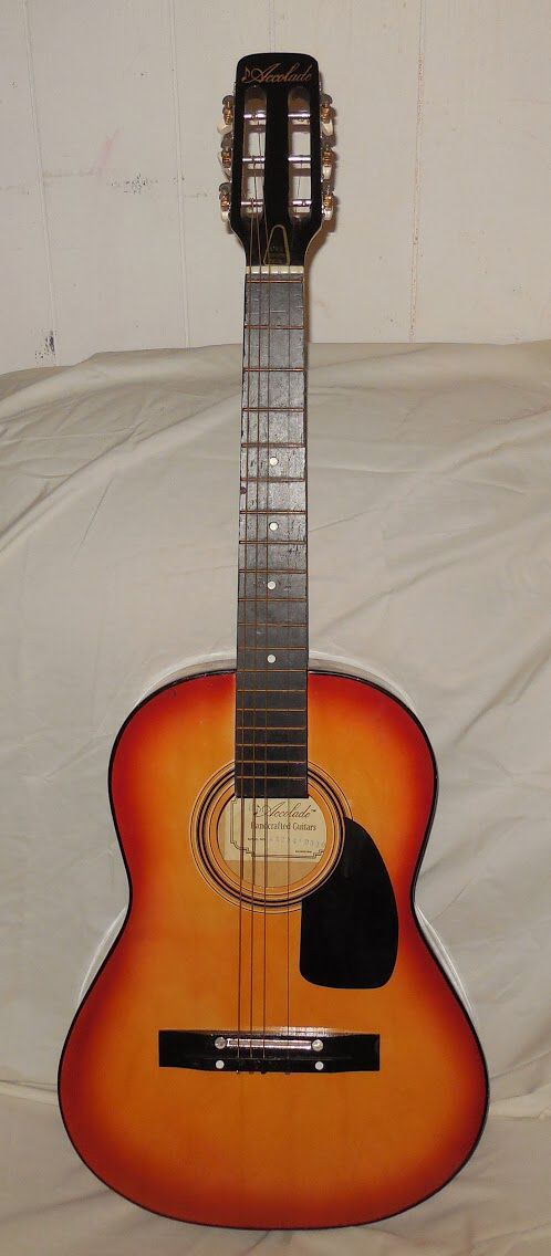 Accolade handcrafted acoustic guitar