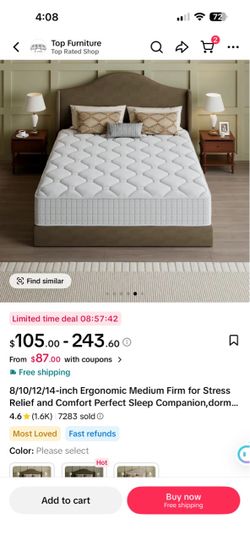 Twin mattress