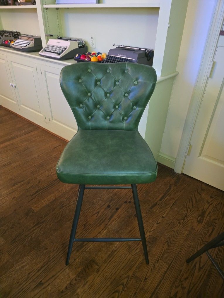 2 Rare Green Safavieh Bar Stool