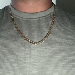 Plated Gold Chain 925 Stamp  92% Plated Gold 