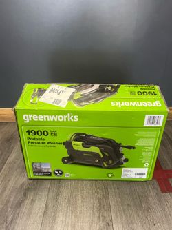 Greenworks GPW1(contact info removed) PSI Electric Pressure Washer -Lightly Used-