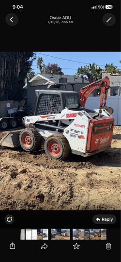 2019 bobcat s550 with approx 350 hrs