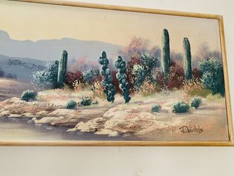Santa Fe , desert painting price dropped
