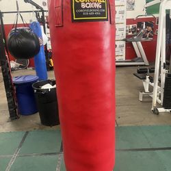 Red Punching Bag 