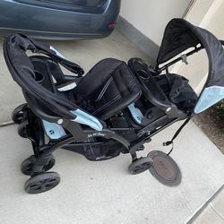 Baby trend stand stand double stroller