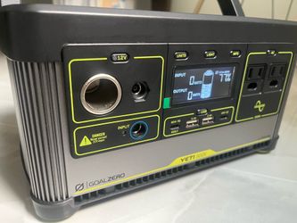 Goalzero Yeti 500X Lithium Portable Power Station