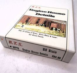 Train - B.T.S. HO Scale Engine House Details Kit #20776