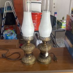 Vintage Lamps Set