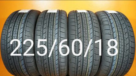 225/60/18 For Sale 4 New Tires We Service Motorcycle Tires