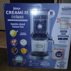 NEW Ninja® CREAMi® XL Deluxe 11-in-1 Ice Cream and Frozen Treat Maker