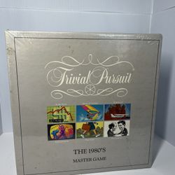 Trivial Pursuit: The 1980s Master Game Parker Brothers #6009 *New & Sealed*