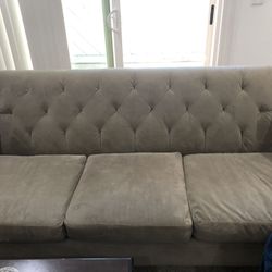 Gorgeous Fabric Micro-fiber Couch