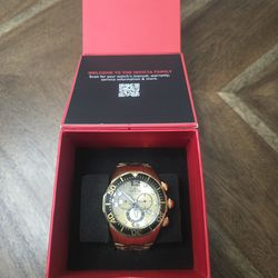 Invicta Lupah Swiss Ronda  Caliber Men's Watch - 47mm, Gold (14204)