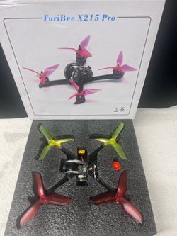 FuriBee X215 Pro FPV quad copter.
