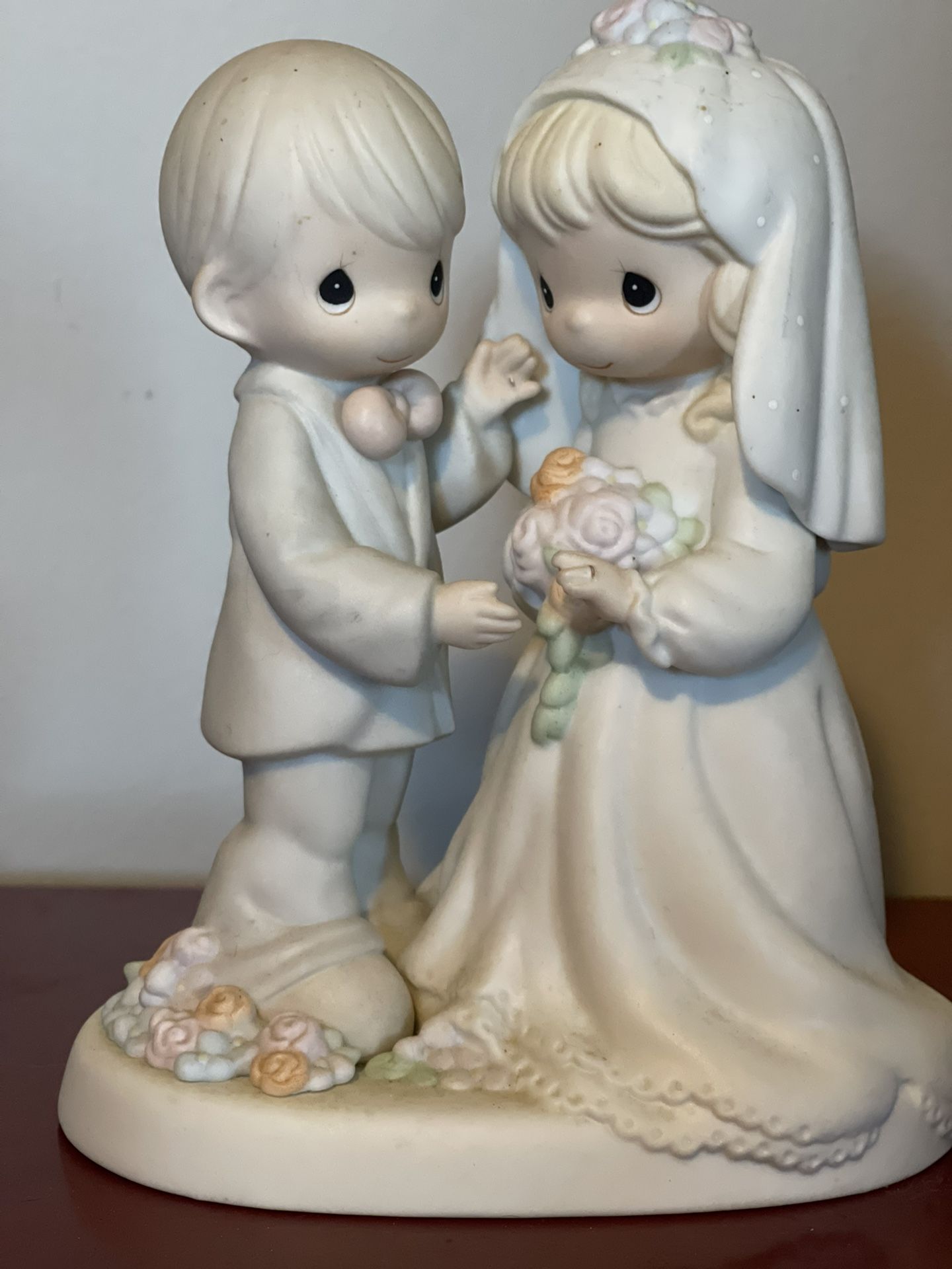 Precious Moments Wedding Figurine I Give You My Love Forever True