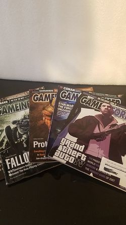 2007 Gameinformer magazines