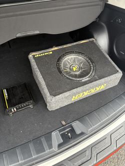 Subwoofer Kicker With Amp