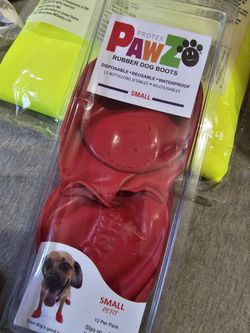 Rubber DOG boots Small