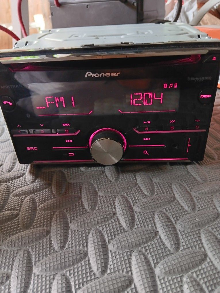 PIONEER BLUETOOTH DOUBLE DIN MODEL # FH-X730BS