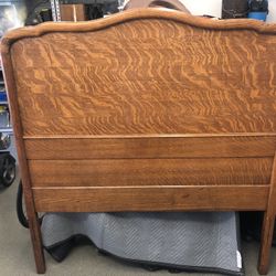 Vintage Full Size Head Board and Foot Board