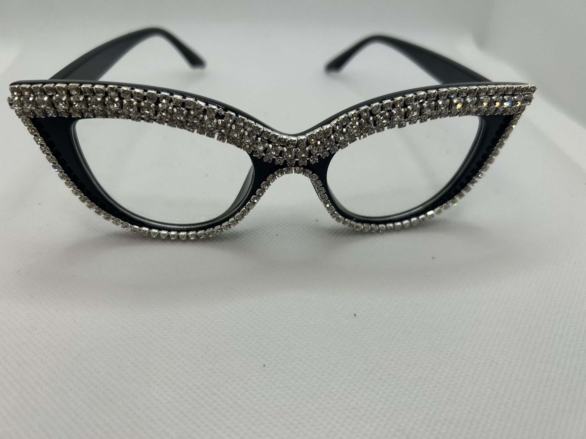Cat-eye Rhinestone Sunglasses