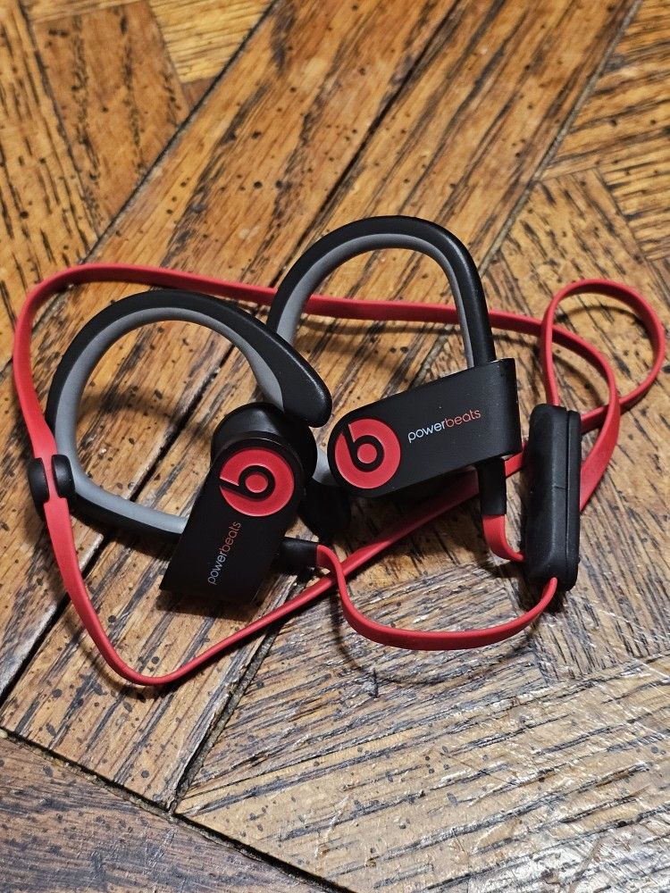 Beats by Dr. Dre Powerbeats2 Wireless In-Ear Headphones - Black & Red