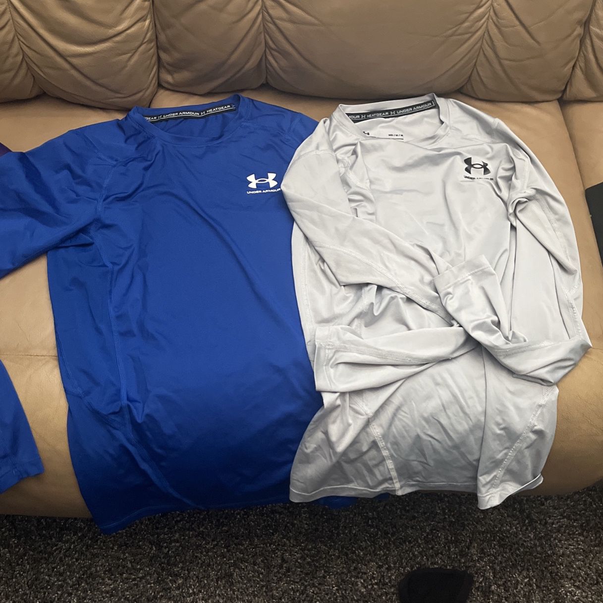 Two Long Sleeve Under Armour Shirts 