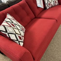 Bold Stunning Brand New Couch and Loveseat 