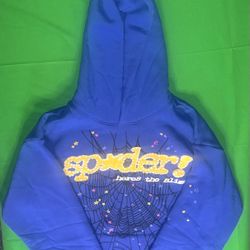 Brand new TC blue Spider Hoodie(Size Large)
